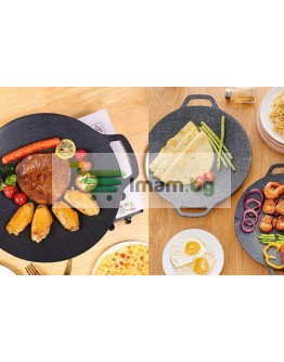 Кръгъл тиган за грил 32см